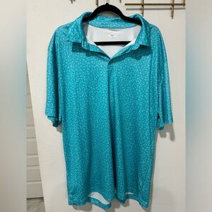 Men’s BCG, 2XL, light blue/ turquoise , golf shirt